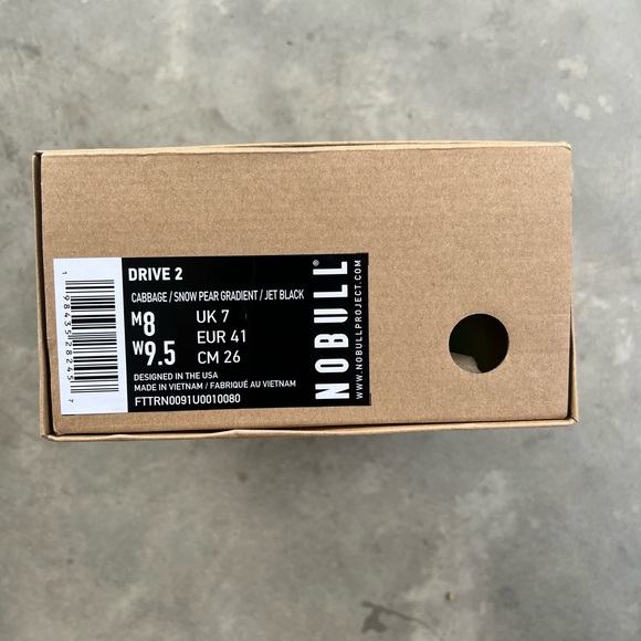 NOBULL DRIVE 2 LIGHTWEIGHT HYBRID TRAINING SHOE SNEAKER 9.5W/8M Lagoon Pear - Picture 9 of 9